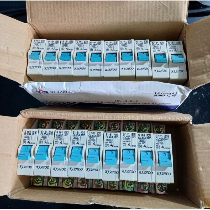 MCB 1 Phase  Kisho Type S161 2A - 40A