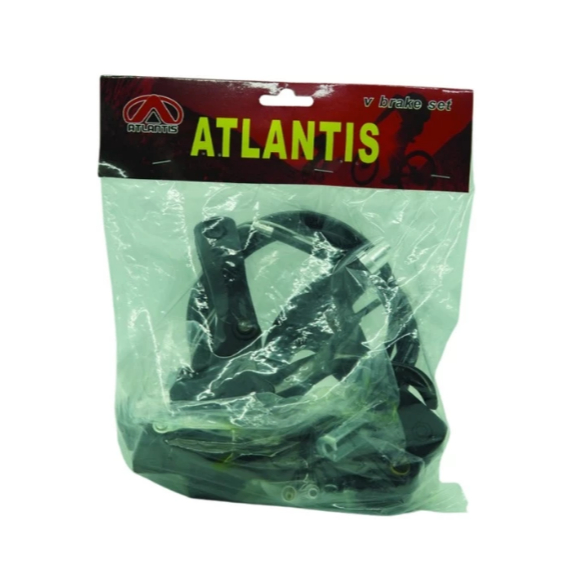 Handle Rem Sepeda VBrake Atlantis Semi Alloy Warna Hitam Terlaris