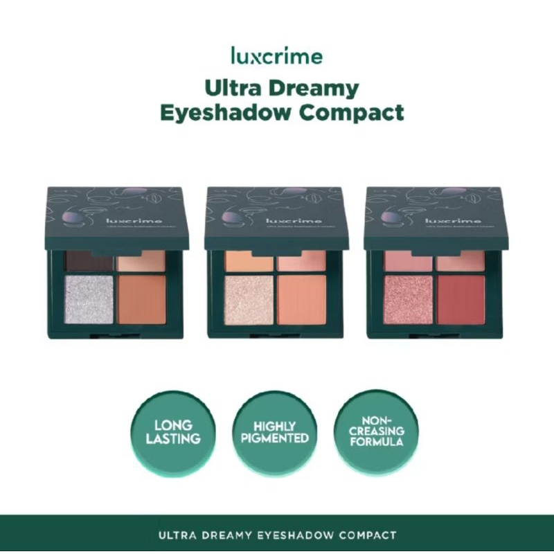 Luxcrime Ultra Dreamy Eyeshadow Compact