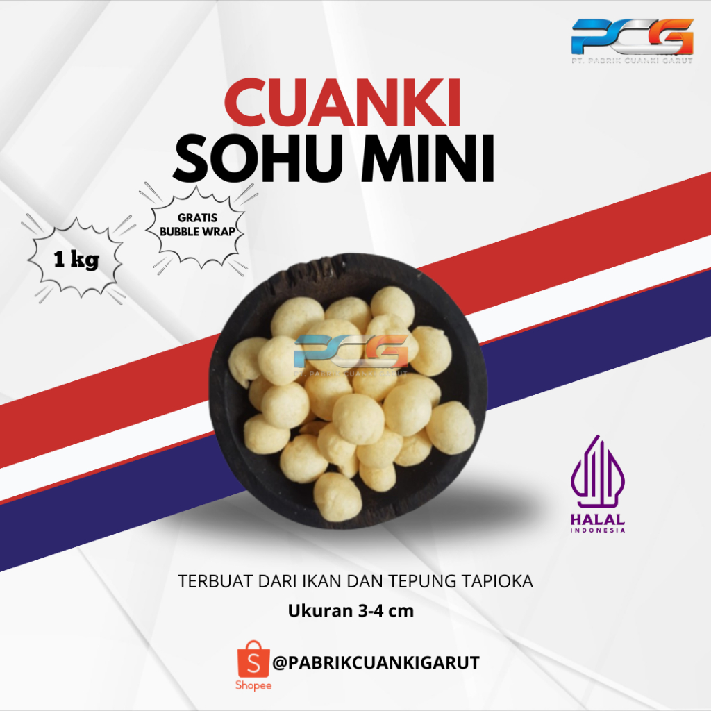 

Cuanki Bulat Sohu Mini isi 1 Kg Termurah