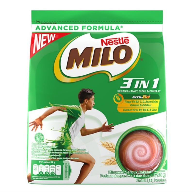 

Milo 3in1 Activ-Go 790 g