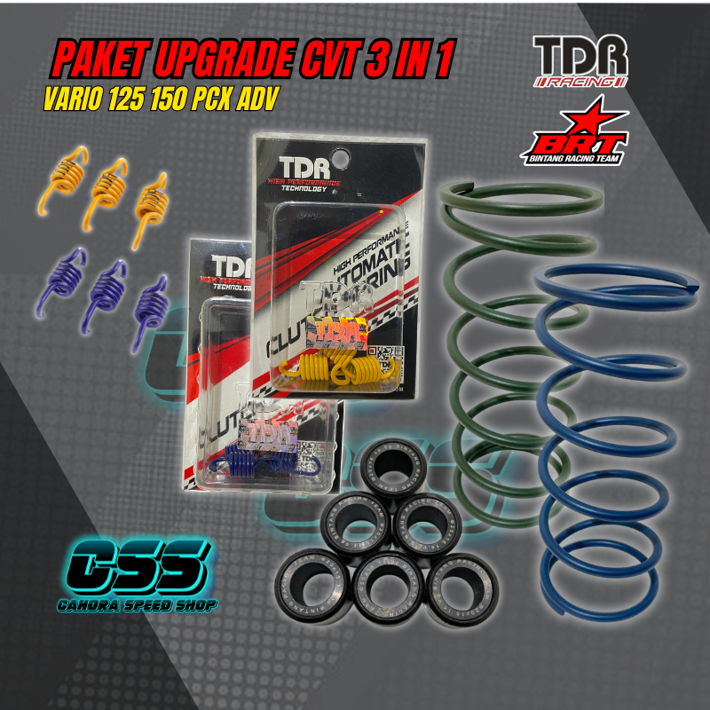 PAKET UPGRADE KIRIAN CVT BRT VARIO 125 CBS VARIO 150 PCX 150 ADV 150 VARIO 160