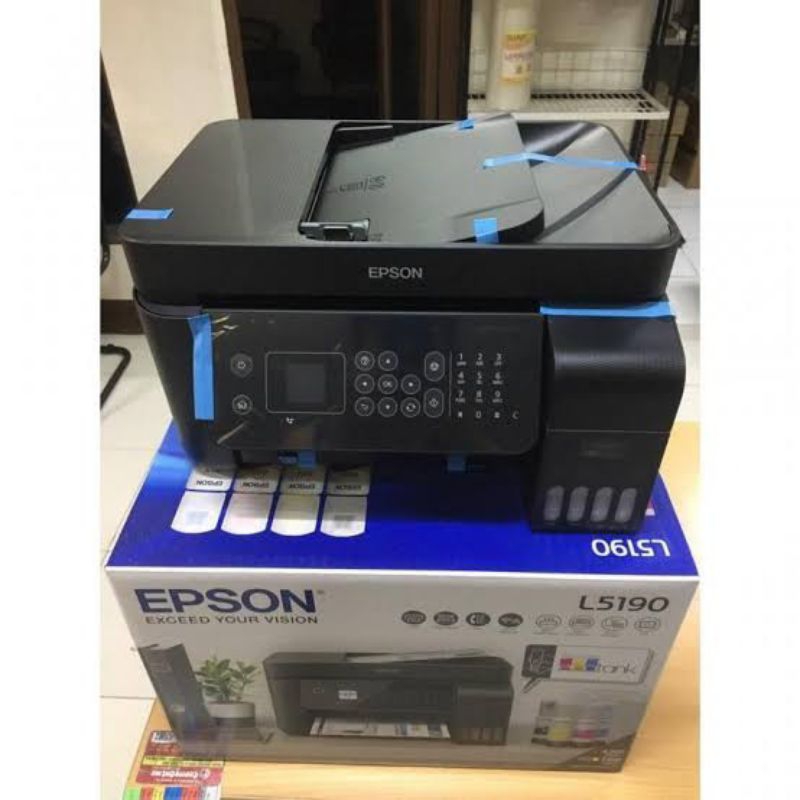 Printer Epson L5190 Adf wifi second normal