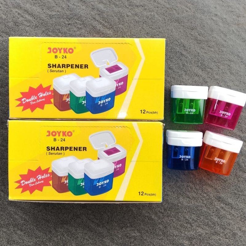 

Rautan Pensil Sharpener Joyko B-24 ( Pak ) [ Original ]