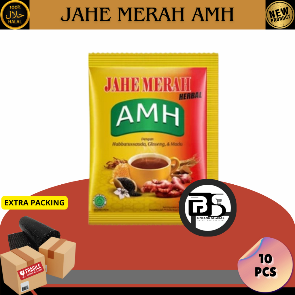 

AMH JAHE MERAH RCG 10 PCS