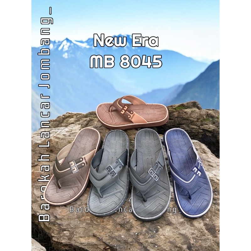 SANDAL JAPIT KARET PRIA NEW ERA MB 8045 ORIGINAL BY NEW ERA