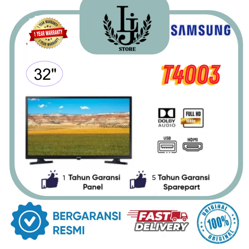 TV LED Samsung 32T4003 LED Samsung 32 Inch Digital TV Samsung