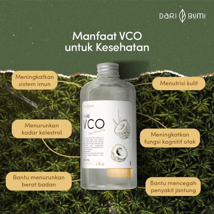 

RB VCO Virgin Coconut Oil 1 Liter - Dari Bumi Minyak kelapa Murni