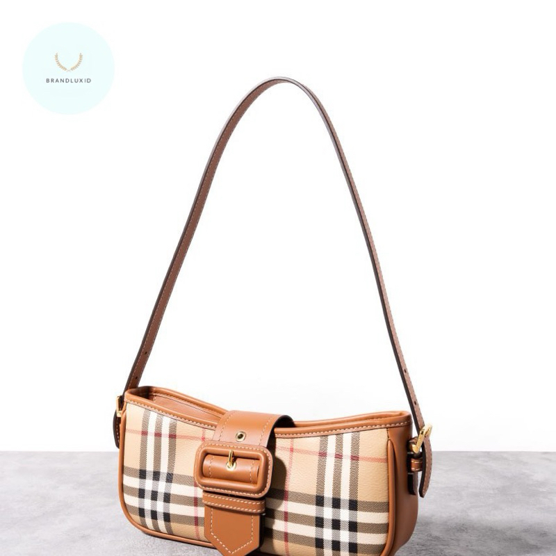 Burberry Vintage check sling bag  Archive Beige Briar Brown
