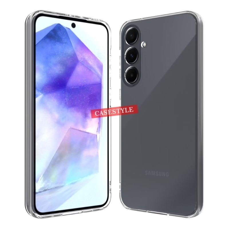 Case Samsung A15 4G Samsung A15 5G Samsung A35 5G Samsung A55 5G Case Clear HD 2.0MM Transparan beni