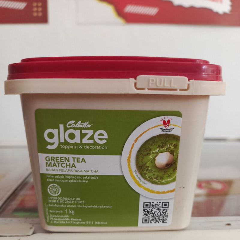 

Glaze Colatta Green tea Matcha