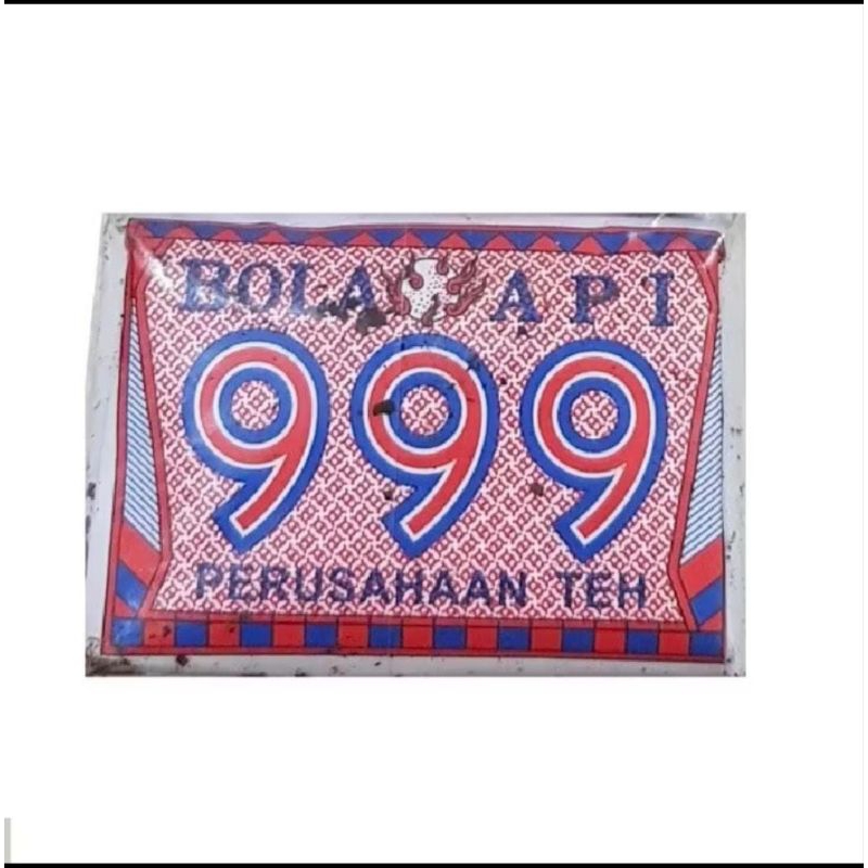 

TEH 999 CAP BOLA API 42 GRAM (UKURAN BESAR)