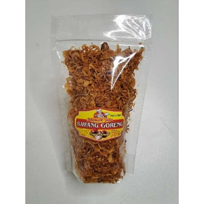 

Bawang Goreng Premium Tanpa Tepung 120gr Bawang Merah Goreng Asli Grade A Tanpa Tepung / Bawang Merah Goreng Mamah isba / Bawang Goreng
