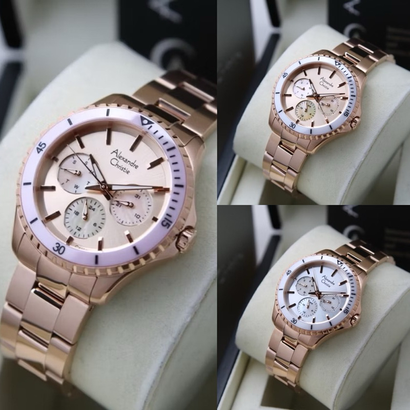 Jam Tangan Wanita Alexandre Christie 2A54 AC2A54 (ORIGINAL)