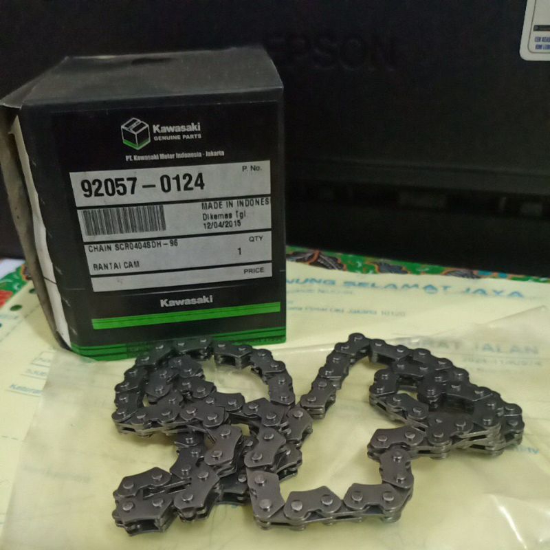 rante keteng zx130 rantai kamprat zx130 original kawasaki
