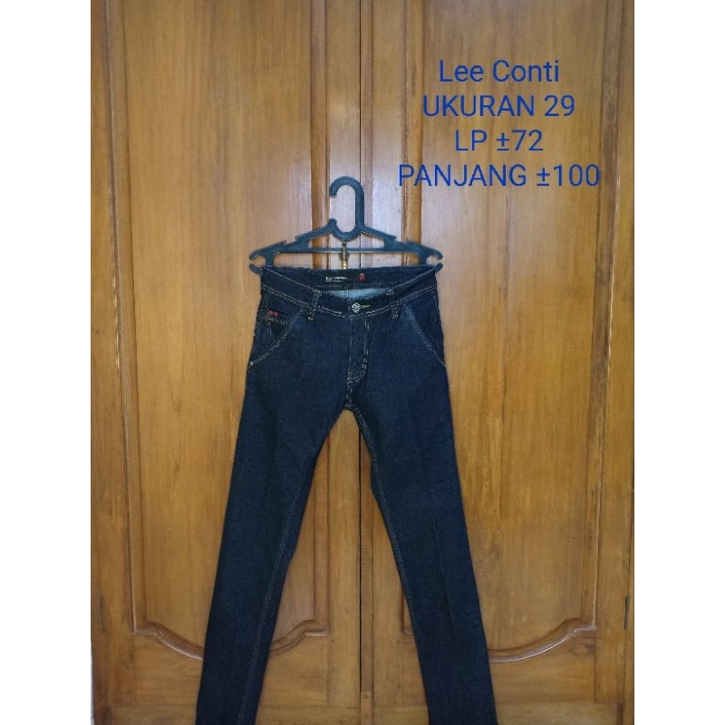 jeans preloved Lee Conti