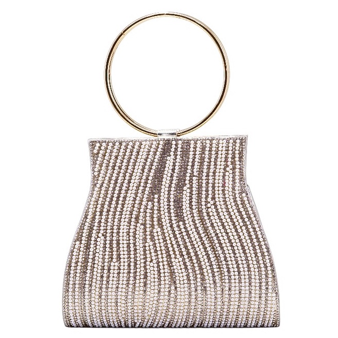 KODE R18Q Waiwai Tas Pesta Wanita Gelang Elegan 2623 Clutch