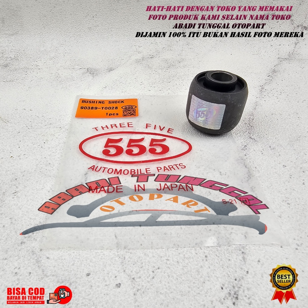 BUSHING SHOCK DEPAN INNOVA HILUX FORTUNER 555