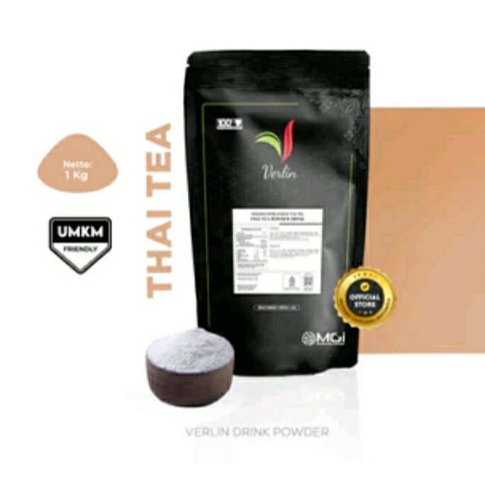 

VERLIN Minuman serbuk instan 1kg Taro / Thai tea / Tiramisu HALAL murah GROSIR READY