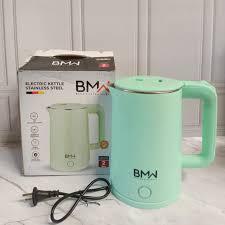 BMW Kitchen Ware - Teko Listrik Electric Kettle Boiling Water Stainless Steel Pemanas Air Tempat Mas