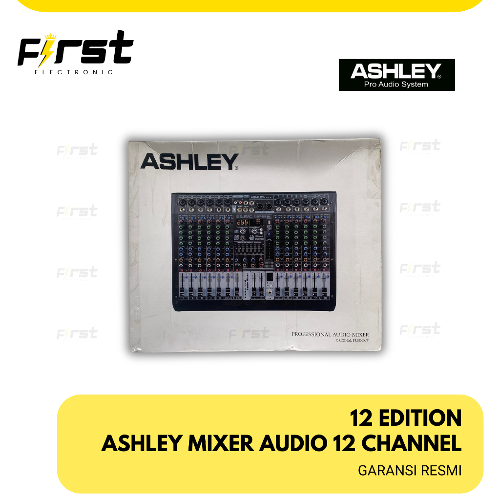 ASHLEY 12 Edition Mixer Audio 12 Channel Original