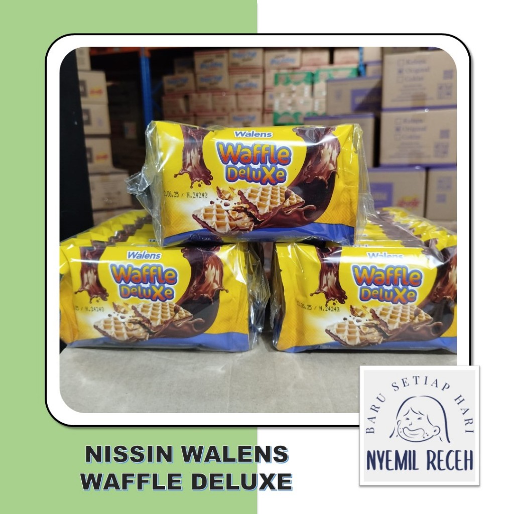 

Nissin Walens Waffle Deluxe 30gr Isi 10 pcs ( 300gr )