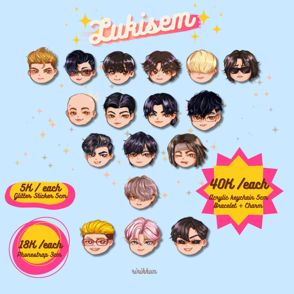 Lookism Phonestrap/Keychain/Bracelet/Sticker