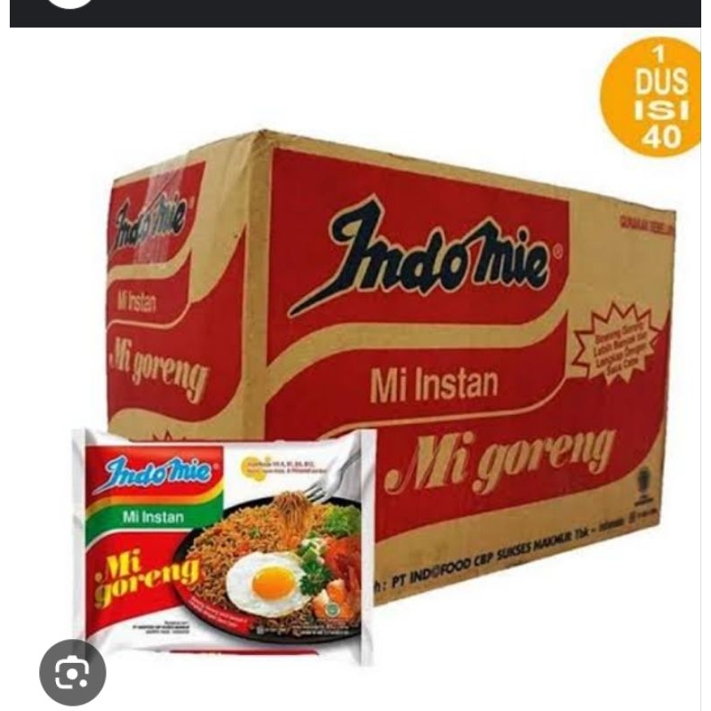 

indomie goreng 1 dus isi 40pcs