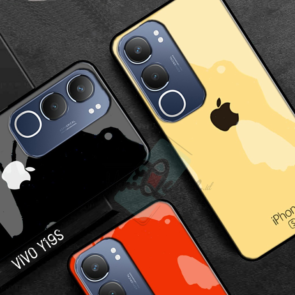 Softcase Glass Kaca Vivo Y19S Terbaru 2024 [UCK12] Case Vivo Y19S - Casing  Handphone Vivo Y19S - Pe