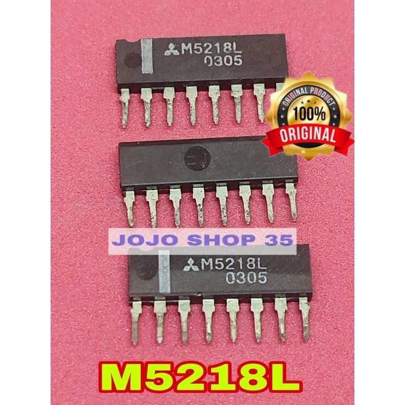 1pc IC ORIGINAL M5218 M5218L asli Mitsubishi m5218 m5218l model sisir M 5218L M 5218 original