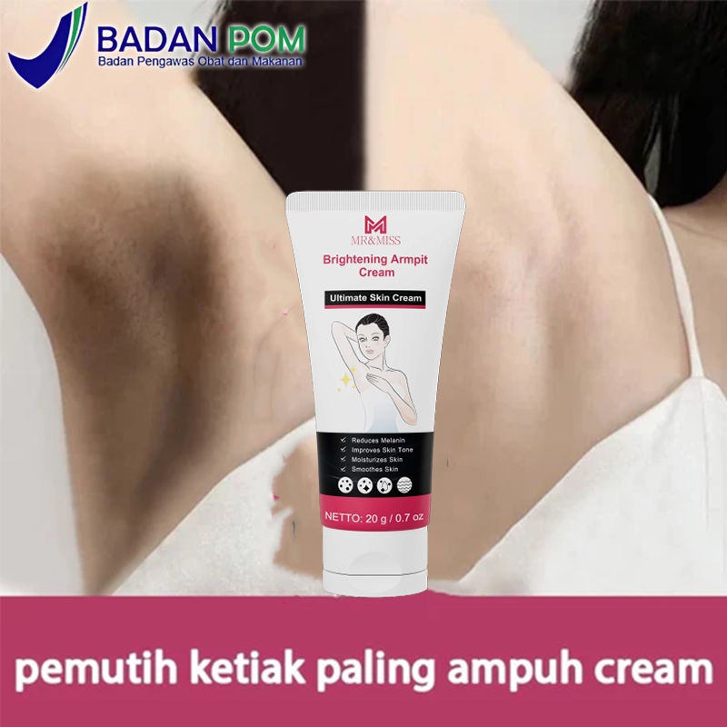 Pemutih selangkangan dan miss v Pemutih selangkangan Pemutih ketiak Pencerah selangkangan 20g Pemuti