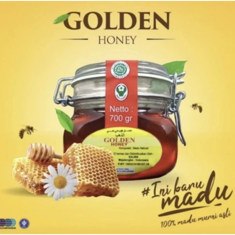 

golden honey 500gram free 200gram