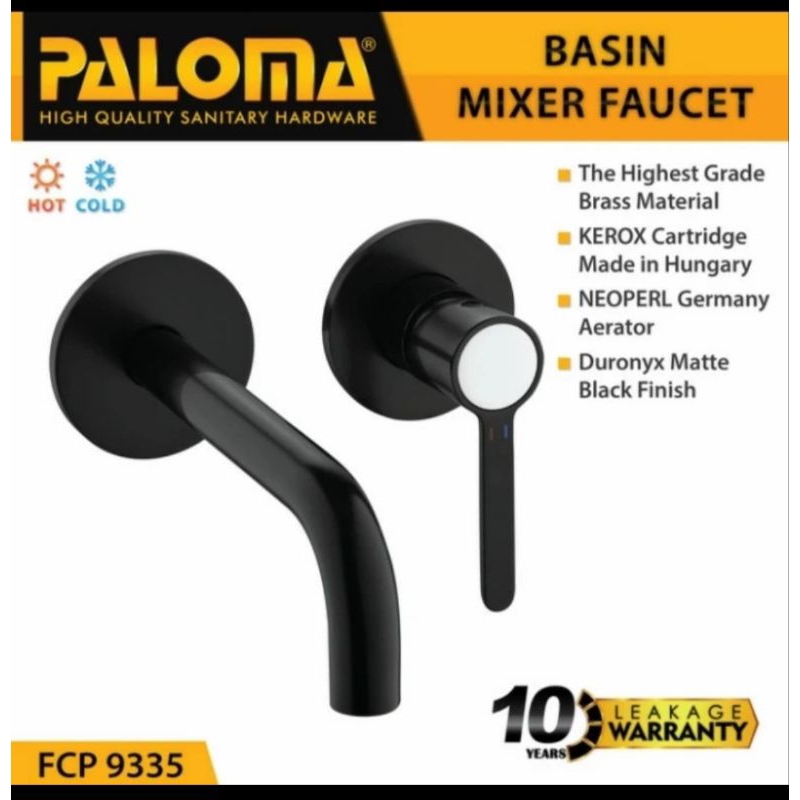 Paloma FCP 9335 Keran Mixer Wastafel Tersembunyi