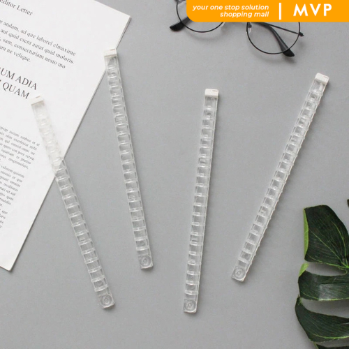 

MVP Strip Ring Spiral Binder Easy Binder Ring B5 Easy Binder Ring A5 Transparant Ring Pengunci