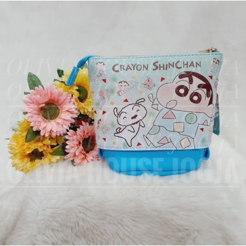

Tempat Pensil Shinchan 2in1 Pencil Case Shinchan Pen Stand Crayon Shinchan