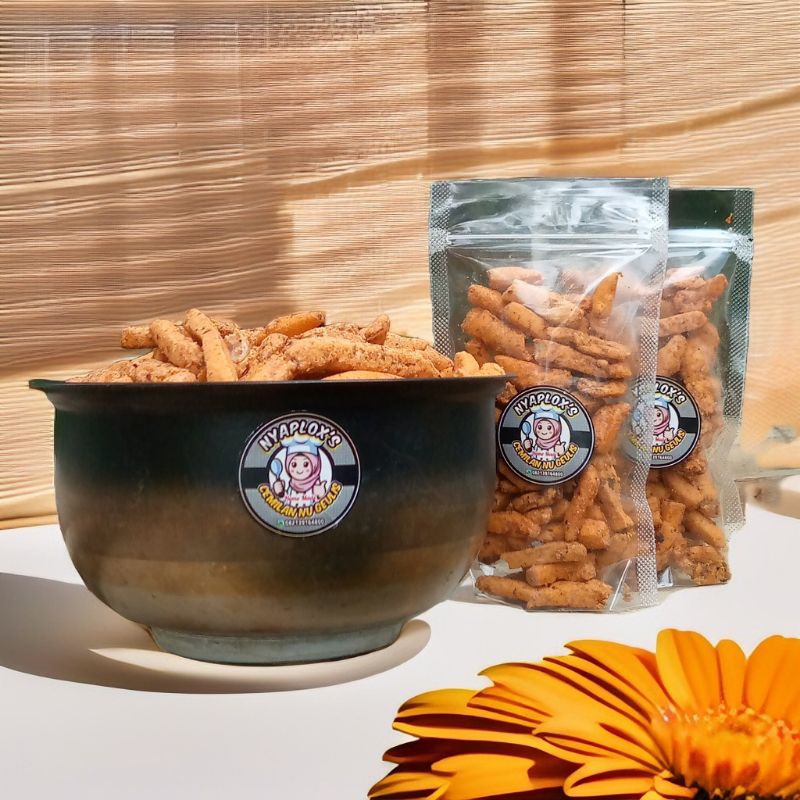 

Nyaplox Basreng Pedas Gurih (¼kg/250gr)