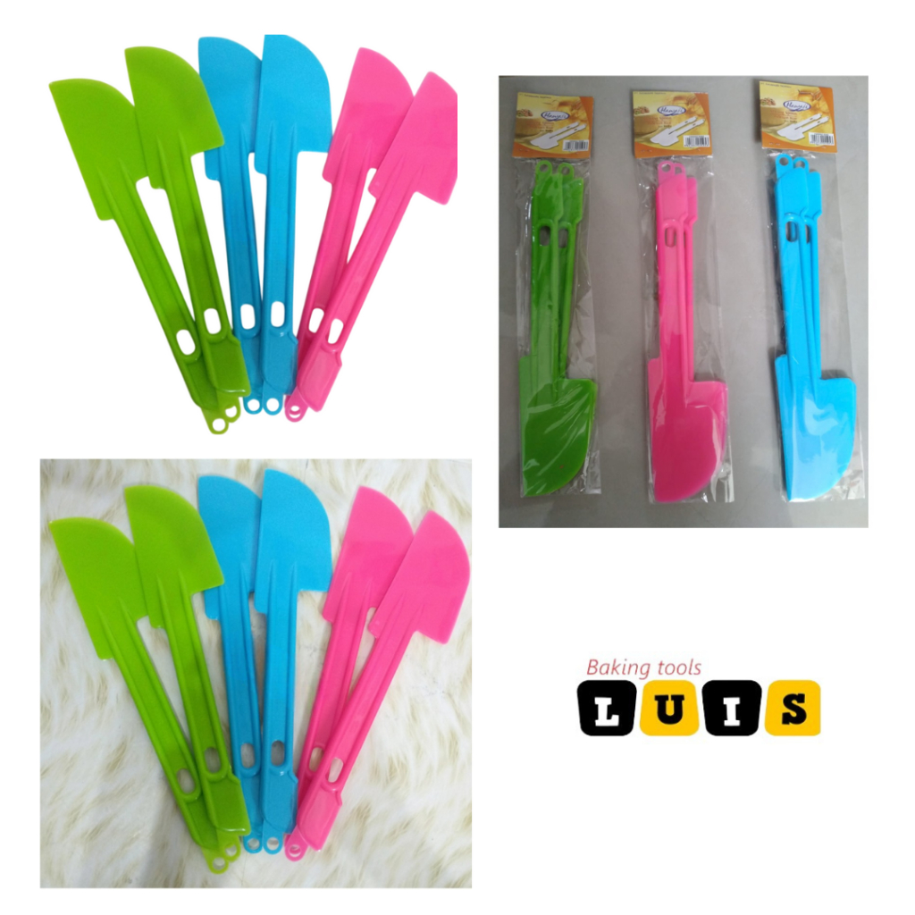 Spatula solet adonan plastik hawaii set isi 2