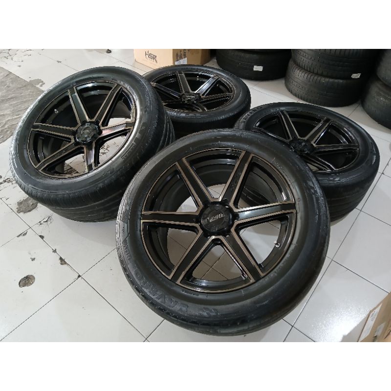 Dijual Velg Mobil Made In Thailand Ssw Original Ring20x9,5 6x139 Et25 + Ban Bonus 285 50 R20