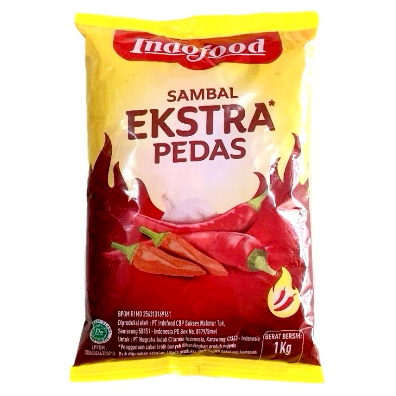 

Indofood Sambal Extra Pedas 1kg