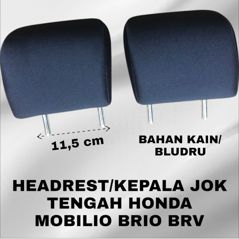 HEADREST JOK TENGAH HONDA MOBILIO BRV ( BAGIAN TENGAH KECIL )
