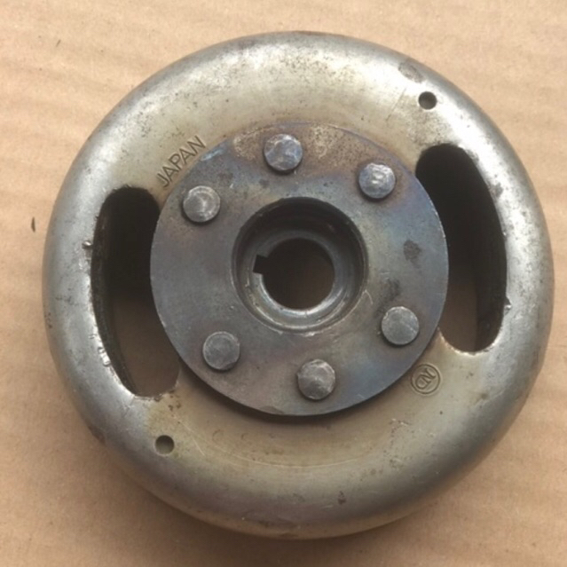 Magnet spul pengapian motor honda win100 original second made in japan