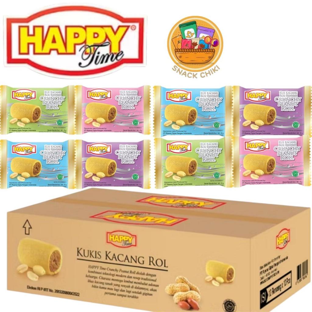 

HAPPY TIME Kukis Kacang Roll (1 Renceng isi 10 Pcs)