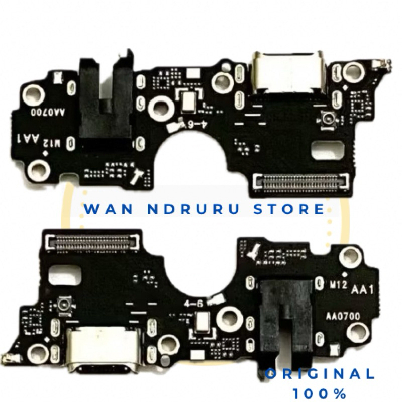 Papan Cas Oppo A16/Konektor Cas Original 100%