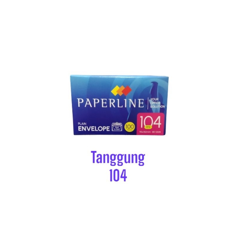 

1 pak isi 1oo lembar amplop paperline amplop linen perekat l termurah