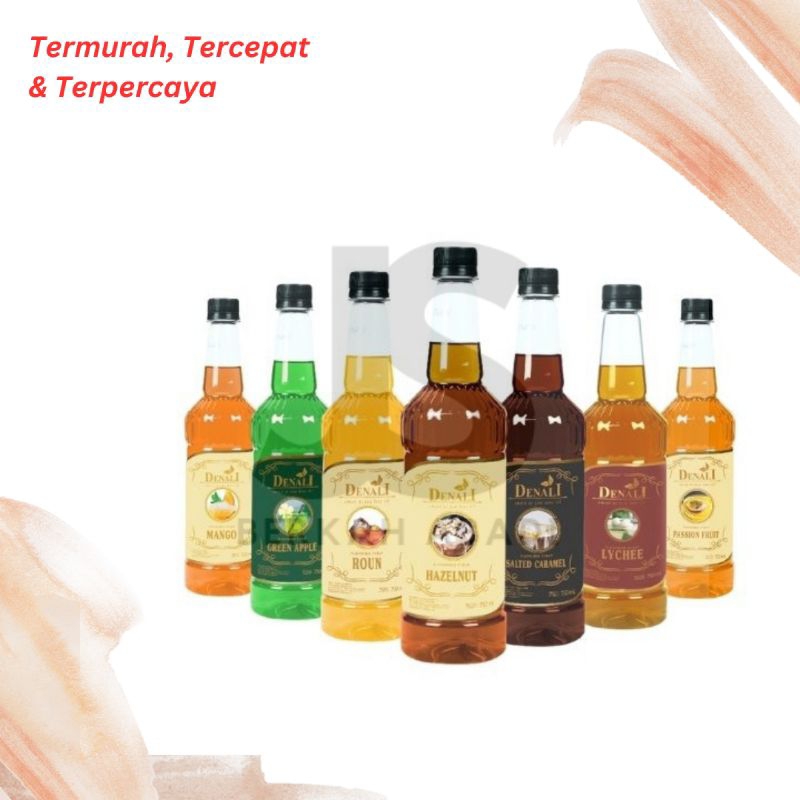 

Denali Syrup / Sirup Denali 750ml Hazelnut, Caramel, Vanilla, Butterscoth, Lychee, Strawberry, Peach, Mango