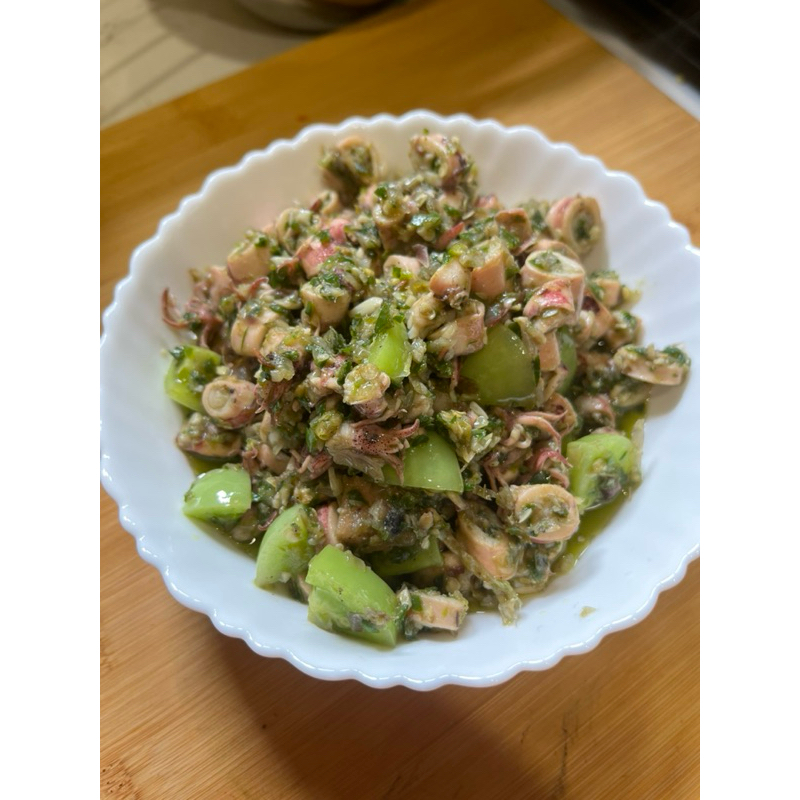 

Frozen Food Cumi Asin Cabe Ijo