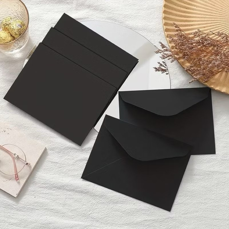 Amplop Hitam A5 A6 A7 B7 Polos/ Amplop undangan / Amplop kondangan Hitam murah