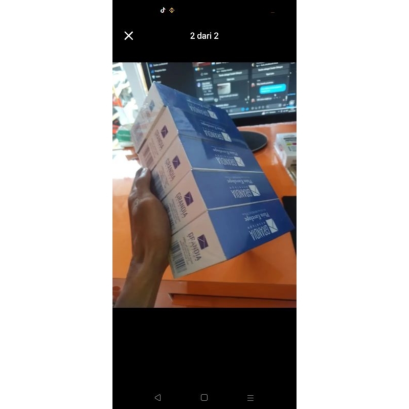 

grosir amplop ukuran undangan paket 5 pack per pack isi 100