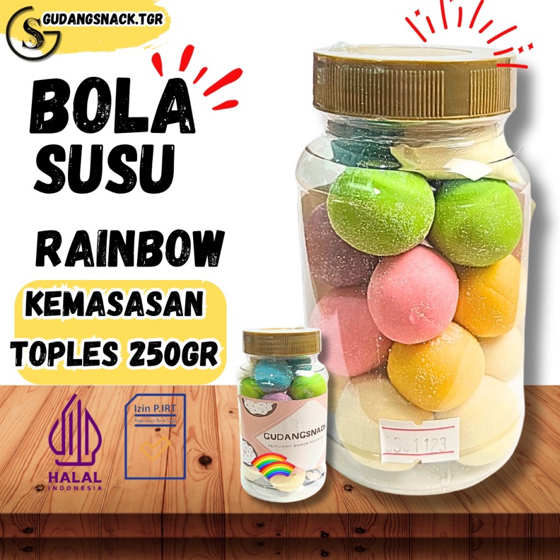 

Hemat 3 Belanja BOLA SUSU PELANGI 25gr