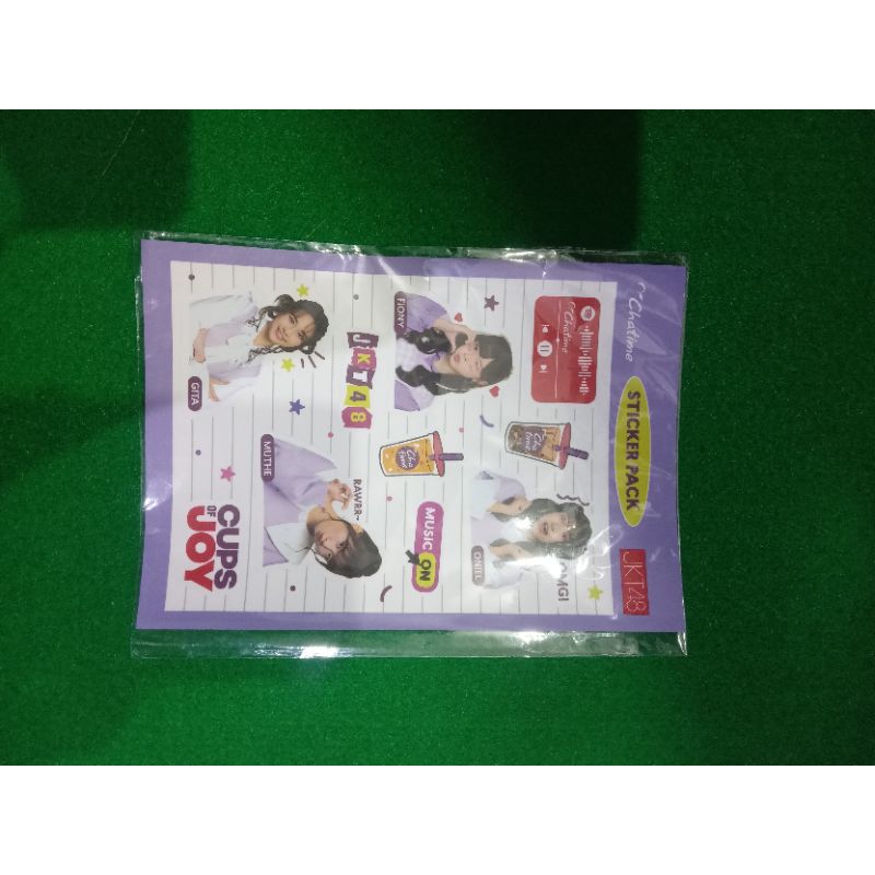 

sticker pack jkt48 x chatime (oniel, gita, muthe, fiony)